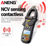 Струмові (токові) кліщі Aneng CM84 600V AC/DC Voltage, 1000A AC/DC Current, NCV, мультиметр, LCD з підсвіткою