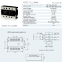 SSR реле 3 фази FCGT3-F60DA, 60А, DC-AC