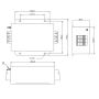 Фільтр ВЧ EMI 250/440VAC YX84G4-40A-T