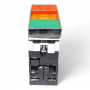 Кнопка з підсв. BW8475 24VAC/DC 1NO/1NC без фікс.