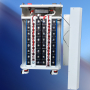 Акумуляторна батарея LiFePo4 16Квт, 314Ah 51.2V, 100% нові комірки CALB 314Аh Grade A, компресія, активна BMS JK-PB2A16S-20P с BT додатком та 4.3 сенсорним дисплеєм, на колесах