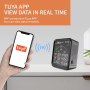 Монітор якості довкілля 9 в 1 WiFi PTH-9BW, чорний