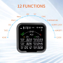 Монітор якості довкілля 9 в 1 WiFi PTH-9BW, чорний