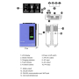 Інвертор Anern AN-SCI-EVO-3200, 3200W OFF Grid (гібридний)