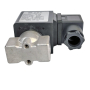 Клапан нерж. 1/8G, SS304, 0-30Bar, Viton/PTFE, 24VDC, нормально закр.
