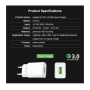 Блок живлення USB 18 Вт + Кабель USB type C 2м.