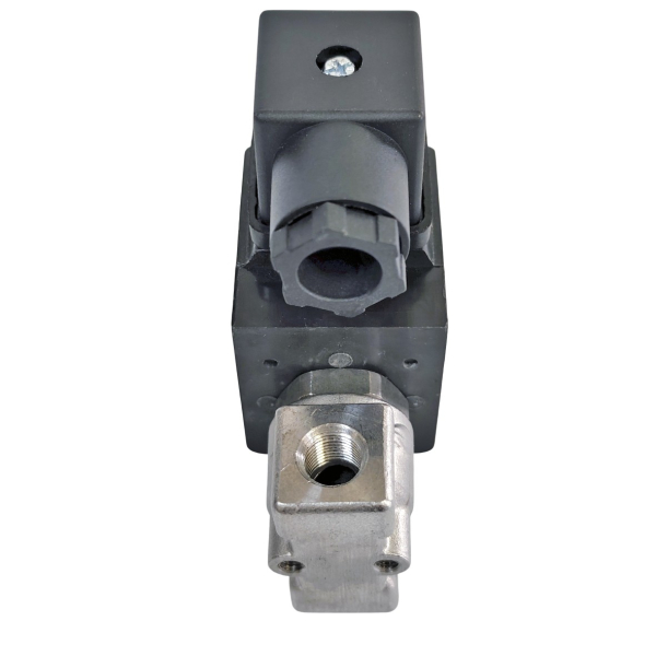Фото - Клапан нерж. 1/8G, SS304, 0-30Bar, Viton/PTFE, 24VDC, нормально закр.