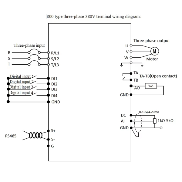 Фото - Частотний перетворювач 380В 3фази векторний 4.0KW M-Driver 800M