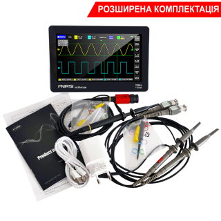 Фото - FNIRSI-1013D осцилограф + зонд P4100, розширенка комплектація