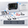 FNIRSI 2D15P, 2щупи (цифровий мультиметр / портативний осцилограф 100 МГц*2 / генератор сигналів / smart професійний тестер), розширена комплектація