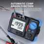 FNIRSI MRT-1050 тестер опору ізоляції, 100-1000V, 0.1MΩ–20GΩ 