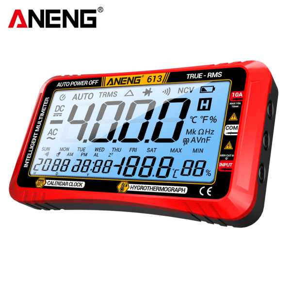 Фото - Мультиметр Aneng 613 600V AC/DC Voltage, 10A AC/DC Current, LCD з підсвіткою, True RMS, Smart