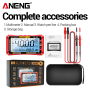 Мультиметр Aneng 613 600V AC/DC Voltage, 10A AC/DC Current, LCD з підсвіткою, True RMS, Smart