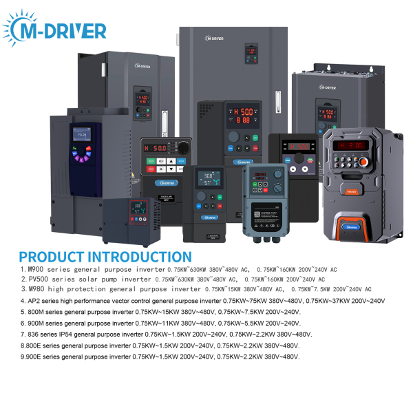 Фото - Частотний перетворювач 380В 3фази векторний 4.0KW M-Driver AP2 BU, EMI