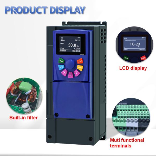 Фото - Частотний перетворювач 380В 3фази векторний 4.0KW M-Driver AP2 BU, EMI