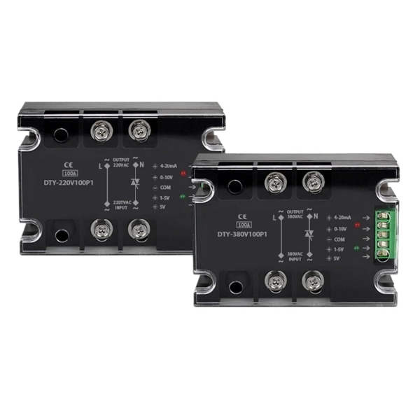 Фото - SSR регулятор потужності 1фаза DTY-220V100P1, 100А, DC-AC