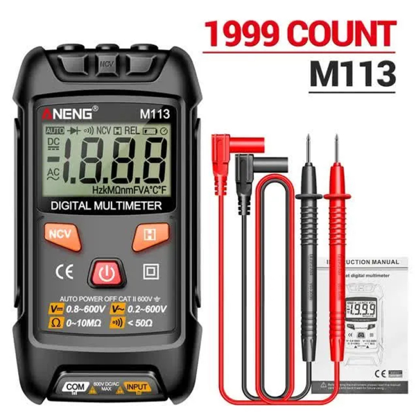 Фото - Мультиметр Aneng M113 600V AC/DC Voltage, NCV, LCD дисплей