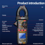 Струмові (токові) кліщі Aneng CM85 600V AC/DC Voltage, 600A AC Current, NCV, мультиметр, LCD з підсвіткою
