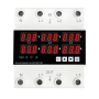 Реле захисту 3-х фазне напруга/струм 100A 0-500V (L1-L3)/N, 15парам.