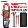Струмові (токові) кліщі Aneng PN200 600V AC/DC Voltage, 600A AC/DC Current, NCV, мультиметр, LCD дисплей