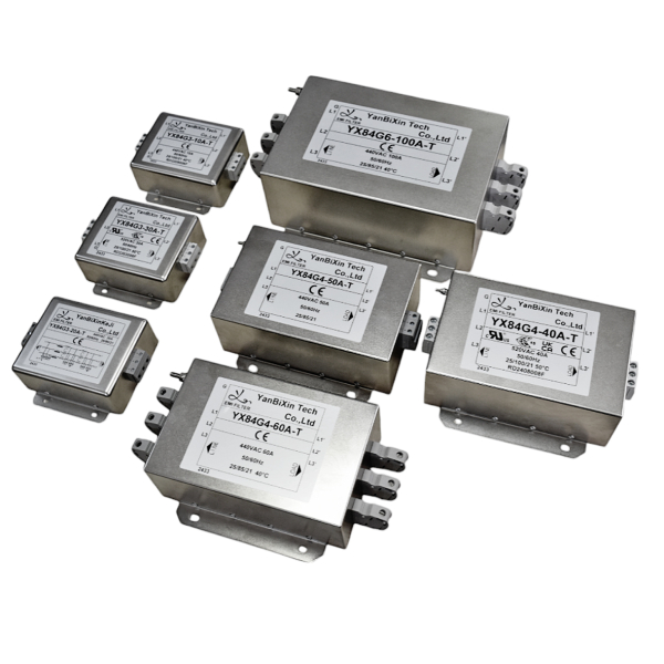 Фото - Фільтр ВЧ EMI 250/440VAC YX84G4-40A-T