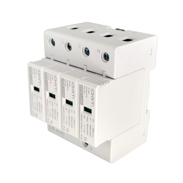 Фото - Обмежувач перенапруги SPD AC 385V 20~40KA 4полюси
