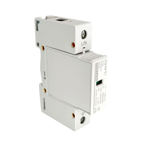 Фото - Обмежувач перенапруги SPD AC 285V 20~40KA 1полюс